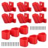 Battery Storage Holder for Makita/Bosch/Milwaukee M12 12V Batteries Wall Bracket Tool Display Rack for Milwaukee Accessories