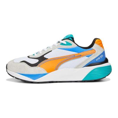 RS-Metric Bianco Arancione Vibrante Sneakers Unisex 386169-01
