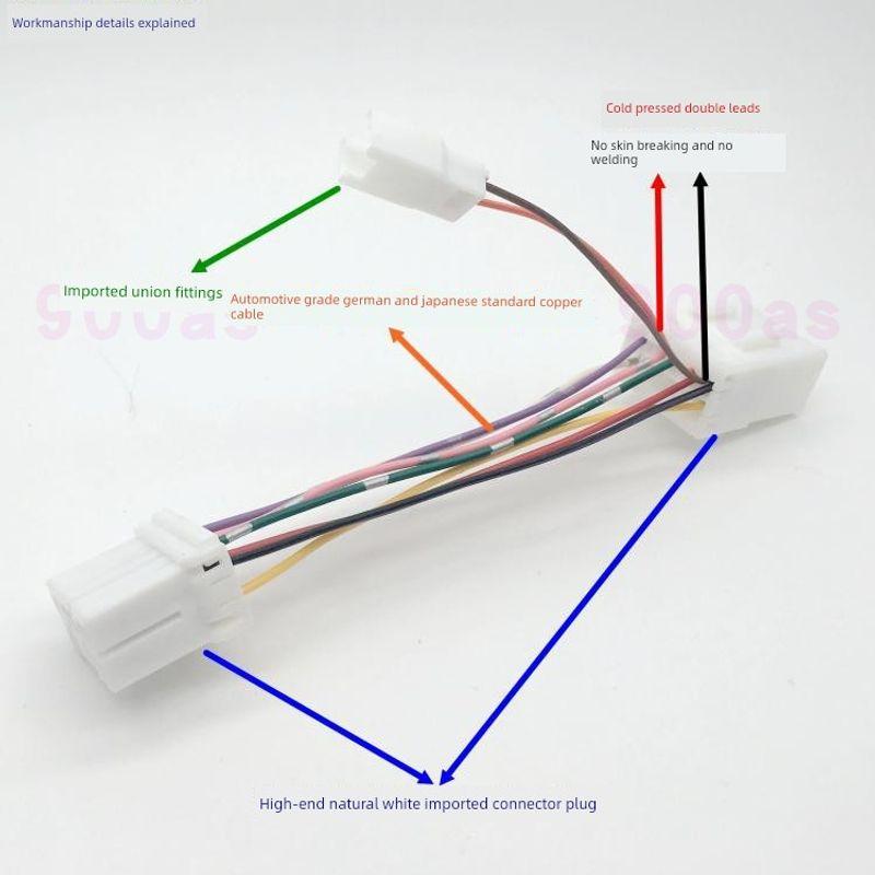 Suitable for Chery Arrizo 5/7 Reading Light Ceiling Lamp Non-Destructive Power Connection Dash Cam Voltage Reducer Controller Wiring Harness