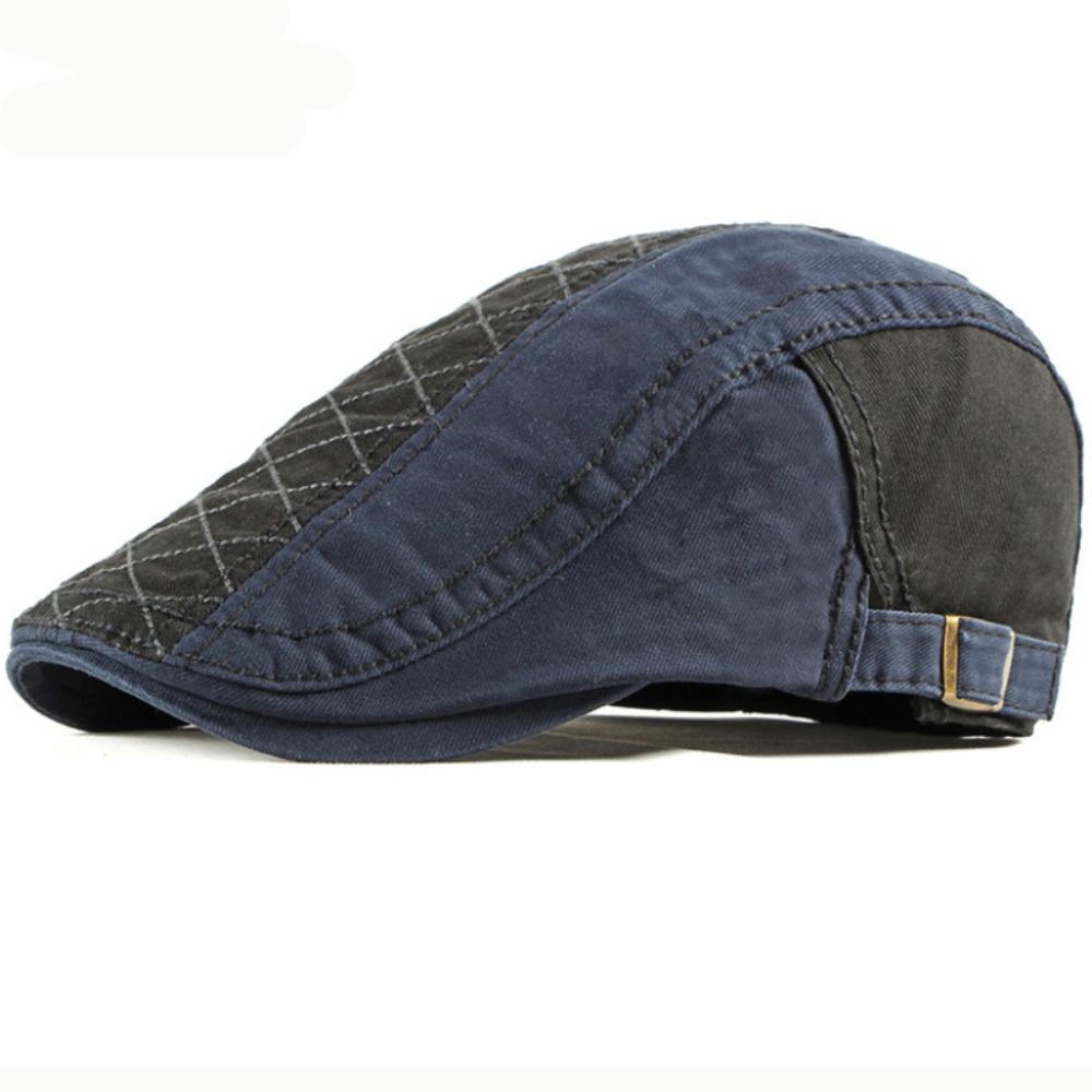 HT4619 Beret Cap Men Women 100% Cotton Spring Summer Hat Cap Artist Painter Beret Hat Adjustable Ivy Flat Cap Male Female Berets