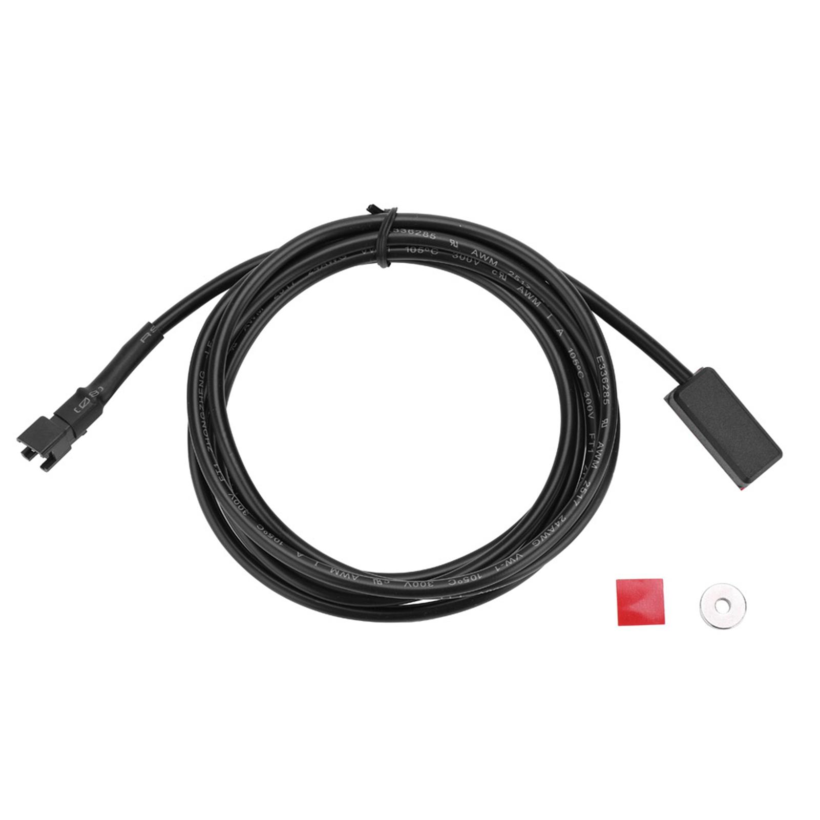 

Electric Bike Brake Sensor Electric Accessory E Bike Part External Brake Cut Off Cable with Magnetic Hd for Scooter Controller