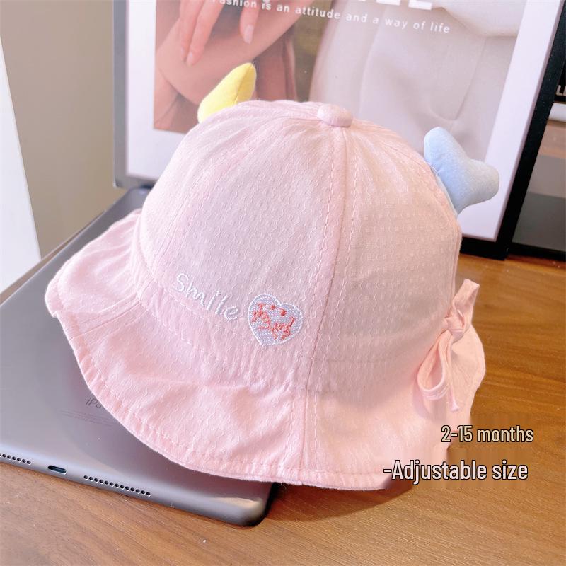 Unisex Baby Sun Protection Bucket Hat for Toddlers - Spring & Autumn