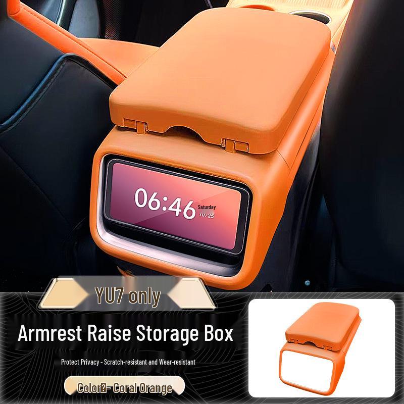 Xiaomi SU7 Armrest Box Heightening Pad & Car Storage Cover