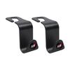 2Pcs Car Seat Back Hooks Storage Hanger Holder Organizer Keyring For Toyota CHR Mirai Supra Prado Alphard Prius Camry Yaris RAV4