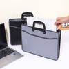 Waterproof Office Briefcase Large Capacity Business Tote Bag Portable File Bag  Meeting Conference