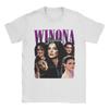 2026 Winona Ryder Unisex WomenT Shirt Film Awesome Tee Shirt Short Sleeve O Neck TShirt Cotton Gift Idea Clothes