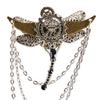 Wing Gear Hair Clip Brooch Clip Steampunk Hat Pin Decorative Corsage Pin