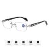 Pochromic Glasses for Women Male Vintage Outdoor Color Changing Anti-UV Sunglasses Finished Presbyopia Eyewear 0 To +4.0