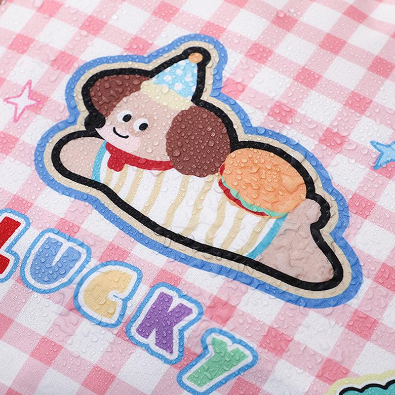 Cute Travel Storage Bag Large Capacity Waterproof Cartoon Portable Clothes Underwear Shoes Luggage Storage Bag With Zipper