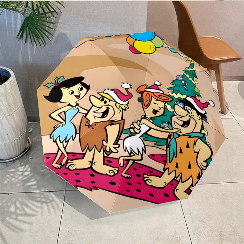 The Croods Players Adventure Umbrella Folding umbrella, automatic umbrella 8-Frame for Travel, camping Use Gift for Halloween Christmas