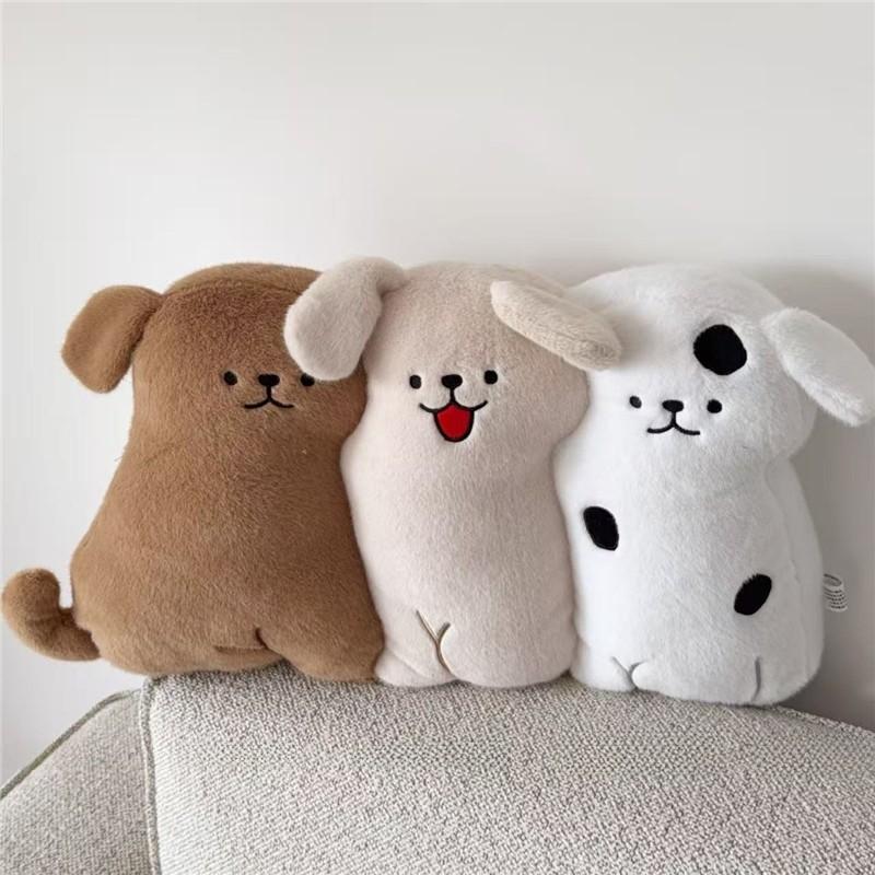 Cuscino Peluche Cartone Animato Animale Carino Con Design Ricamato Per Decorazione Soggiorno