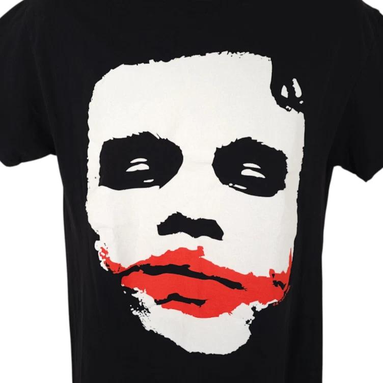 

Batman Joker 100% Cotton T-shirt Mens Tees Top Mens Size Medium Black The Dark Knight Heath Ledger S