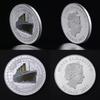 Collect Coin Titanic Pattern Commemorative Challenge Coin Gift Zinc Alloy Material Coin Perfect Gifts for Coin Collector