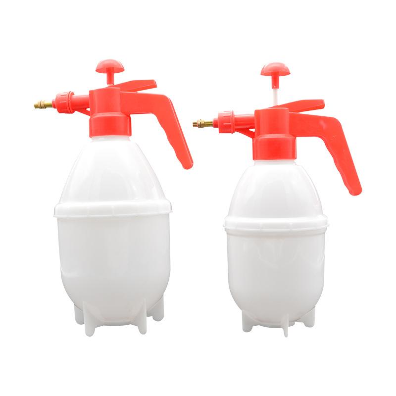 Watering Can, Watering Kettle, Air Pressure Disinfection And Epidemic Prevention Spray Bottle, High Pressure Thickened Spray Kettle 1.5 Liters (White,0.8l pure copper nozzle) белый