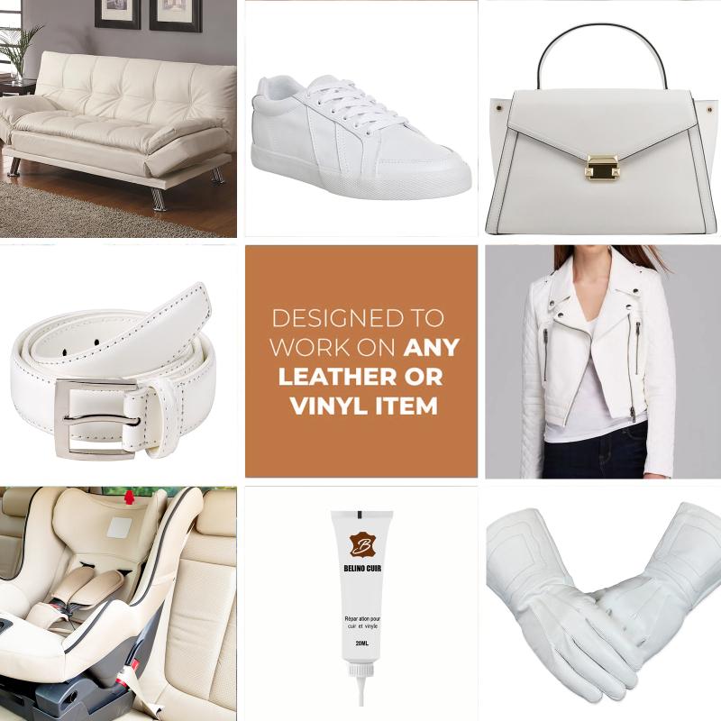 20ml Advanced Leather Repair Gel Color Repair Car Seat Leather Complementary Repair Refurbishing Cream Paste Leather Repair Kit