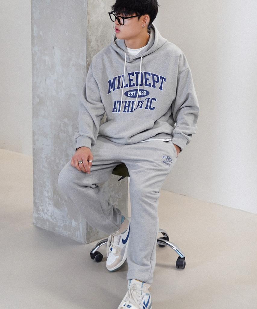 Deomail Mile Dept Sweat Pants [Grey]