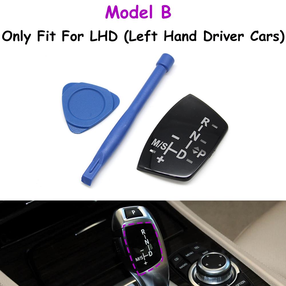 F20 F30 F32 F10 F07 F01 F25 Car Gear Shift Knob Panel Gear Button Trim Cover M Sport Sticker For BMW 1 2 3 4 5 6 7 X3 X4 X5 X6