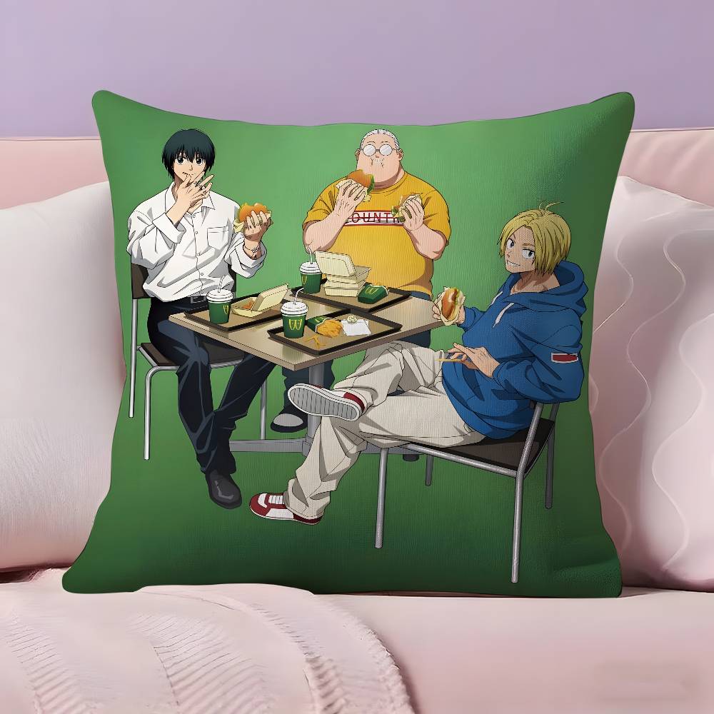 Anime S-SAKamoTO DAYS Pillow Case Pillowcase Ultra Soft Skin Friendly Fabric Cloud Like Comfort & Concealed Zipper