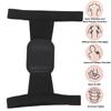 Back Spine Correction Belt Black L Size Men Women Breathable Corrector Hunchback Posture Correction Belt