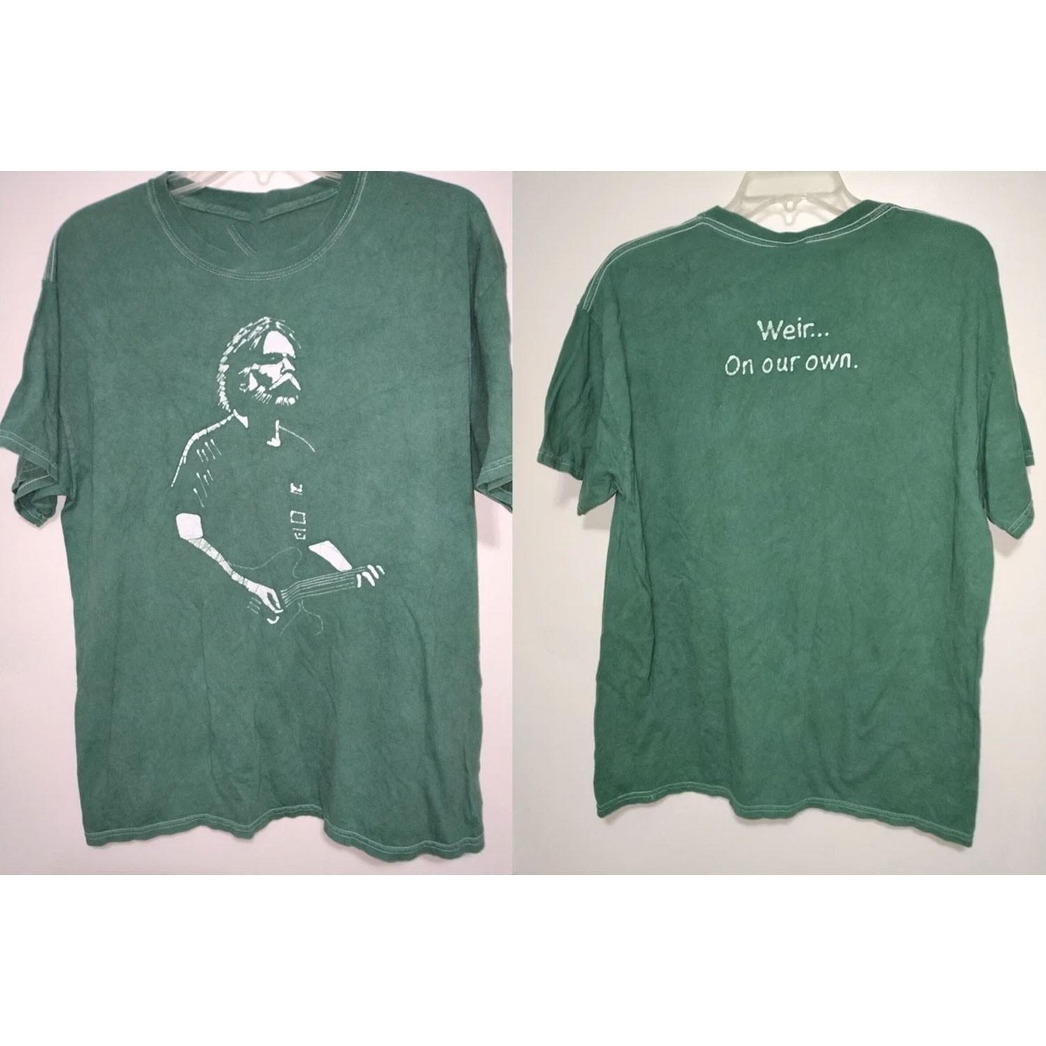 Reprint BOB WEIR T-shirt Green Unisex Cotton Tee S-3XL Unisex T-Shirt XXXL