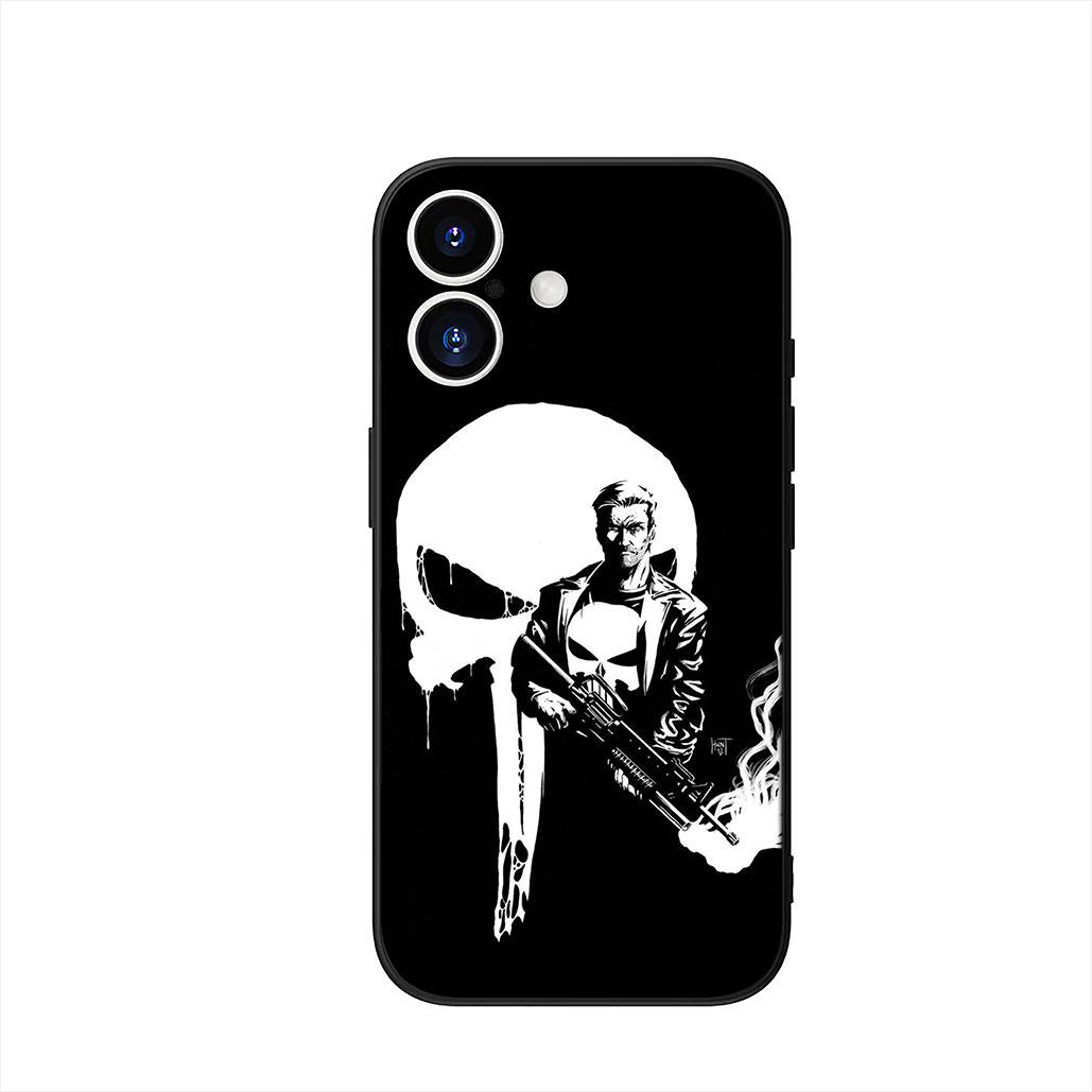 

The Marvel Punisher Skull Cover Phone Case for OPPO A18 A16 A17 A38 A54 A40 A60 A80 A78 A79 A57 A55 A96 A15 A53 OPPO A18