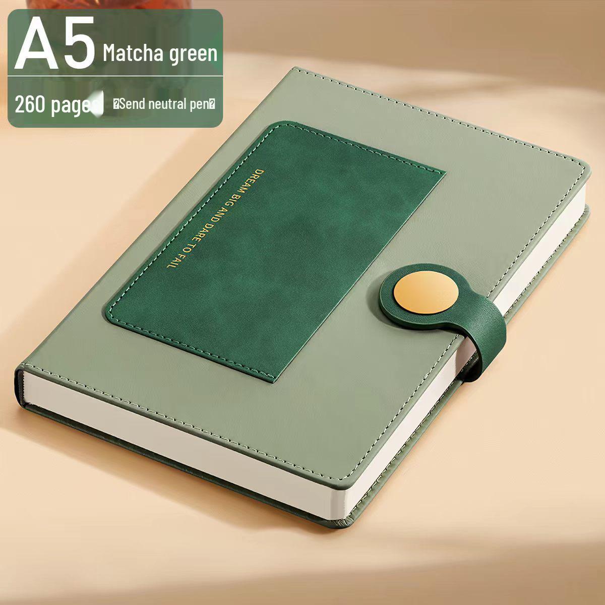 2026 High-Value Leather Business Notebook with Custom Logo