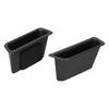 2PCS Car Front Door Handle Storage Box Pocket Black Replacement for Mustang 2015?2017