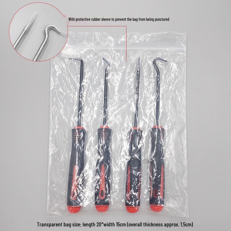 Oil Seal Puller Hook Tool for Installing/Removing Seals, Disassembling Rings, Gaskets, and More.