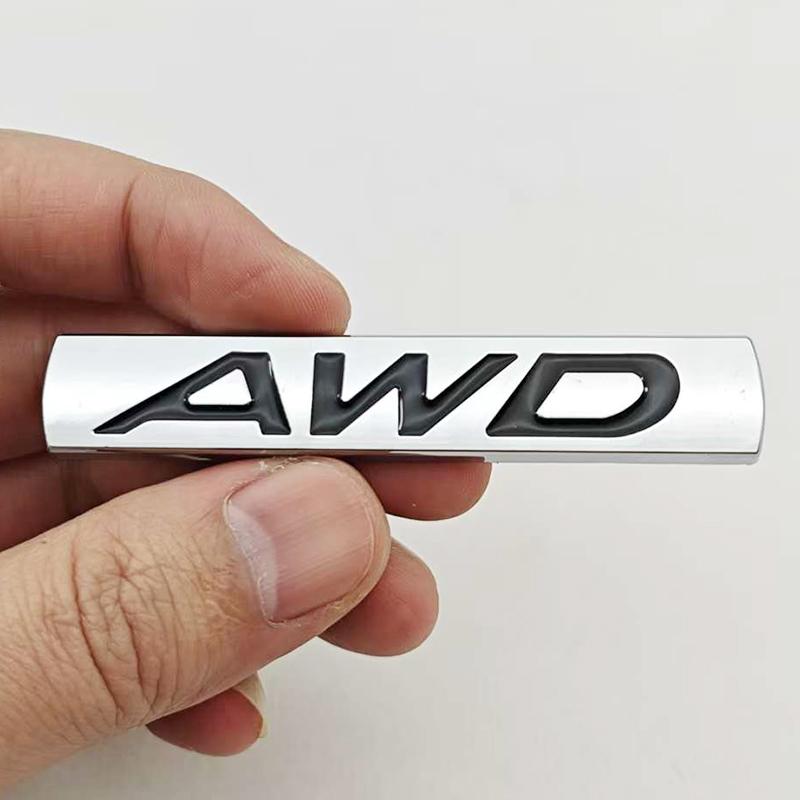 NEW 3D Metal Car Styling AWD Logo Car Body Badge Emblem For Mazda 3 CX-5 CX-3 RX-8 RX- 5 Decals Auto Accessories