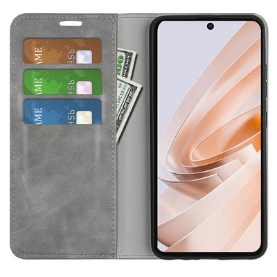 For Xiaomi Redmi 13 5G/13 4G/Note 13R 5G/Poco M6 4G Case Skin Feel Leather Phone Cover