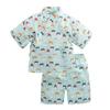 SLINX Baby Jinbei Topp og Japanske Babyklær for Gutter og Perfekt for Fyrverkeri Sommer Obon og Sommer Kule Loungewear og HF03 Størrelsessett, Underdeler,