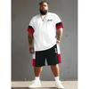 Summer T-shirt and Shorts Set 3D Printed Casual Beach Men's Sport Wear