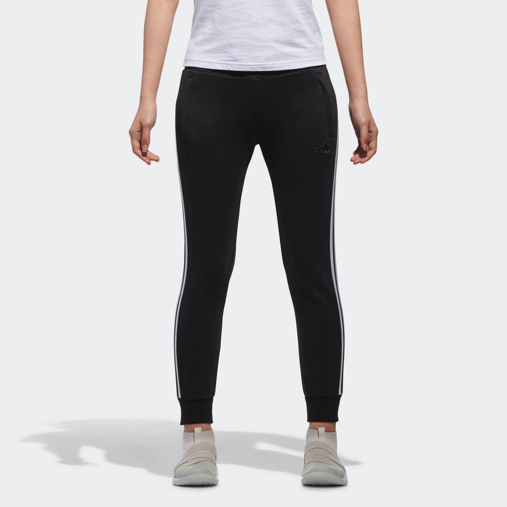 Adidas Lifestyle Casual Series PT FT CH 3S ANK Solid Color Lace-Up Comfortable Long Pants Knitted Sports Pants Women Pants Black CX5172