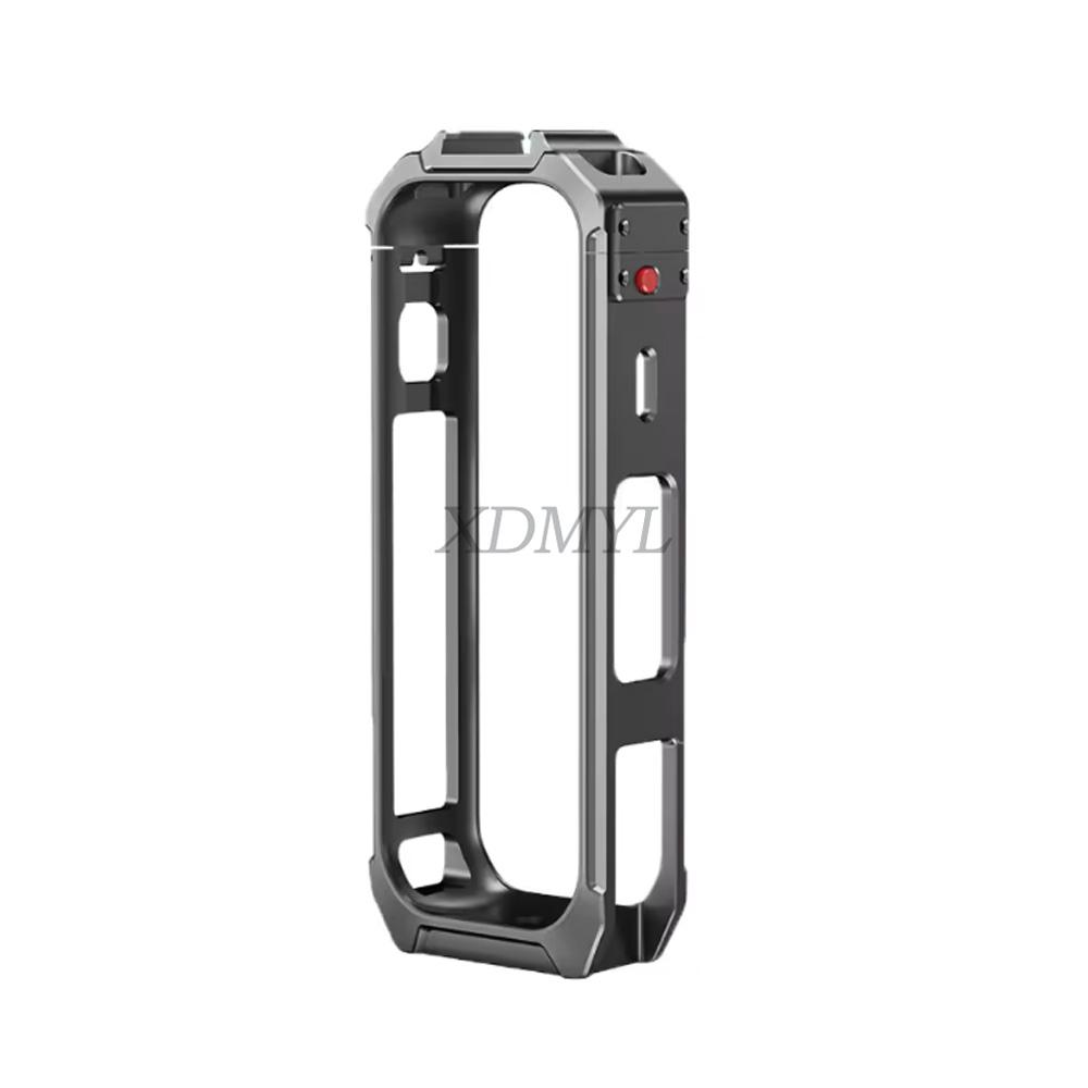 

Кронштейн для защиты от расширения из алюминиевого сплава, фиксированный зажим для клетки кролика, горизонтальный/вертикальный холодный башмак для камеры Insta360 X5, аксессуары