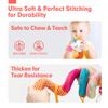 Non-Toxic Car Seat Toys For Babies Rattle Mirror Crinkle Squeaky Carseat Stroller Toys 0-6 Months Developmental Newborn Baby Children Gifts