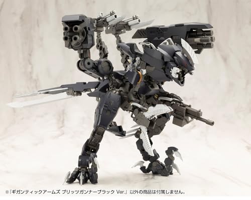 Kotobukiya M.S.G Modeling Support Goods Gigantic Arms Blitz Gunner Black Ver. Total Length: Approx. 125mm Non-Scale Plastic Model