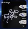 Better Together Neon Wedding Confession Light - Flexible Luminous Letters for Party Atmosphere