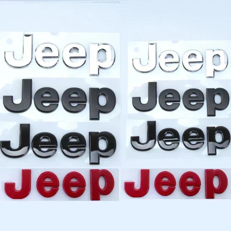 Auto Fronthauben-Emblem Seiten-Kofferraum-Aufkleber-Plakette für JEEP Renegade Grand Cherokee Wrangler JK Compass Commander Patriot Liberty
