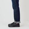 Young Age Male Goatskin Bumpy Sneakers Black