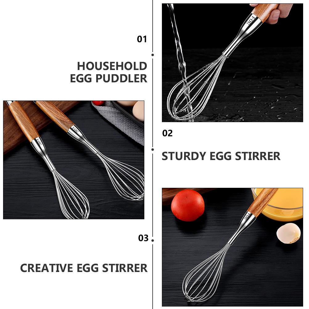 Boiled Maker Whisk Coffee Efficient Egg Balloon Sturdy Stirrer Kitchen Gadget Separator Stirrers