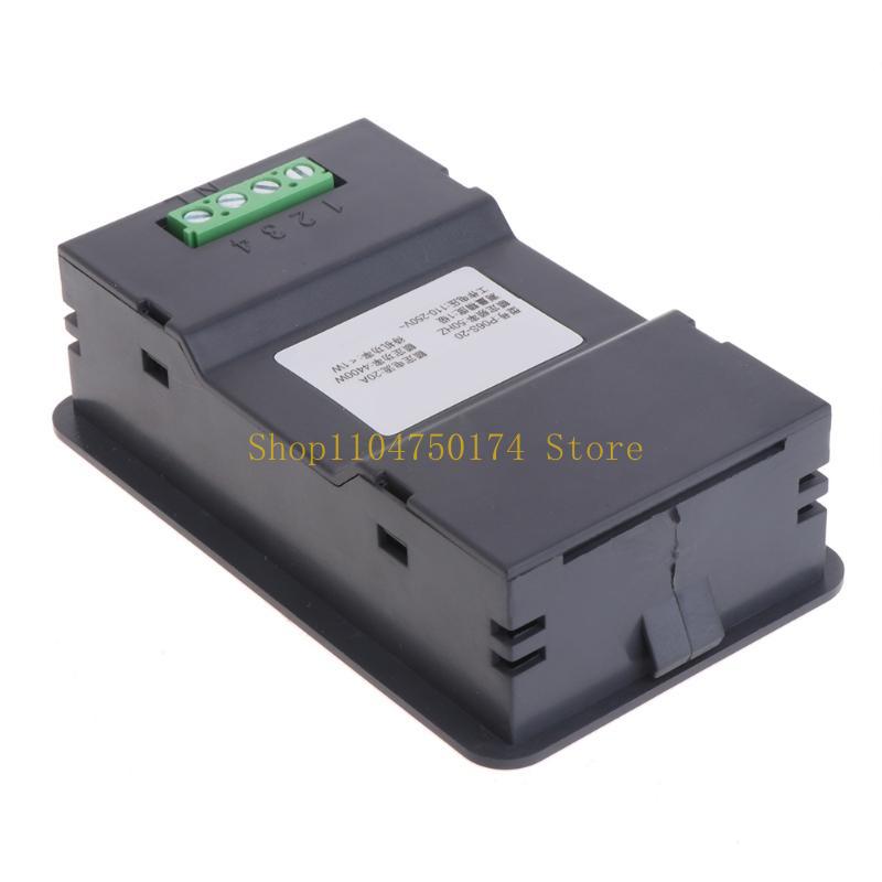 Multi-functional 20/100A AC LCD Digital Kilowatt-hour Meter Voltmeter Ammeter with Ac Current top sale