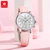 OLEVS Business Chronograph Quartz Watch For Women Original Calendar Fashion Ladies Wristwatch Waterproof Woman Dress Watch