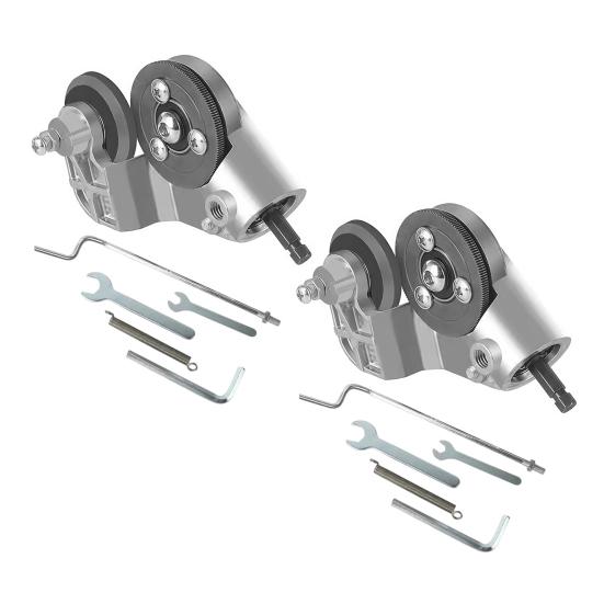 1/2 Sets Drill Nibbler Sheet Cutting Tool DIY Project Home Repair Heavy Duty Iron Steel Copper Aluminum Sheet Cutter Electric Drill Attachment