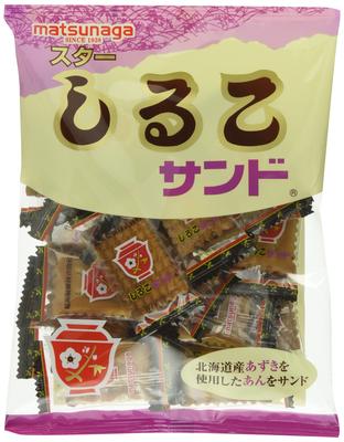 Matsunaga Seika Star Shiruko Sandwich 110g X 6 Bags
