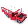 Bburago 1/25 Scale Land Rover Series II Red / Diecast Model Car, Finished Product 18-22063