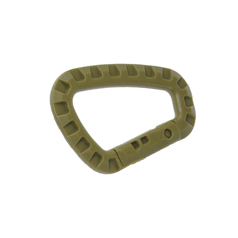 Lightweight Tactical D-Clip Carabiner Medium