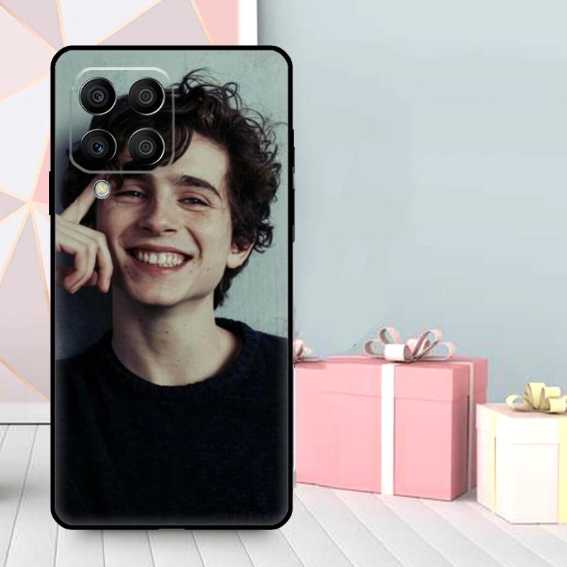Timothee Chalamet Actor Case For Samsung Galaxy M06 M11 M31 M14 M34 M54 M12 M32 M52 M15 M13 M16 M36 M56 M53 M35 M55