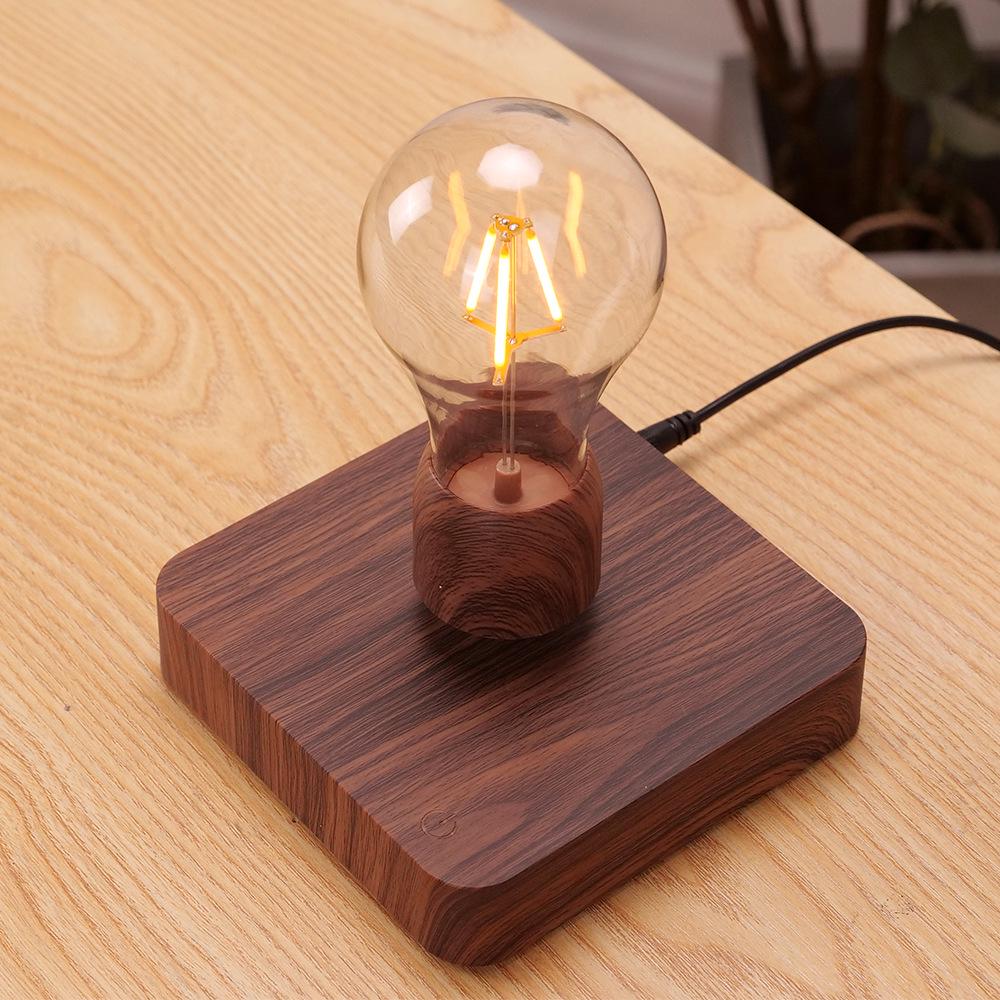 Magnetic Levitation LED Night Light - Creative Atmosphere Gift for Desks and Bedrooms