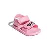 adidas Originals Beach Sandal Synthetic Leather Low Top Toddler Shoes Pink Black Infant And Toddler CG6602
