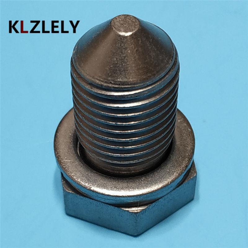 For SKODA OCTAVIA FABIA SUPERB ROOMSTER YETI CITIGO Engine Oil Drain Plug Bolt N90 813 201 N90813201 Oil Drain Plugs 3